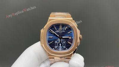 PDF Patek Philippe Nautilus CH28-520 Movement 40.5mm RG Band Watch